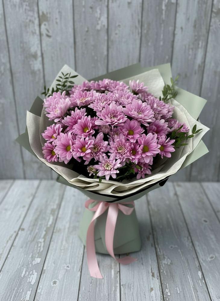 Букет цветов из: Хризантемы в Лесной Свердловской области