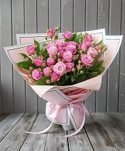 Букет Розовый кустик #REPLACE_PRED# Лесной Свердловской области