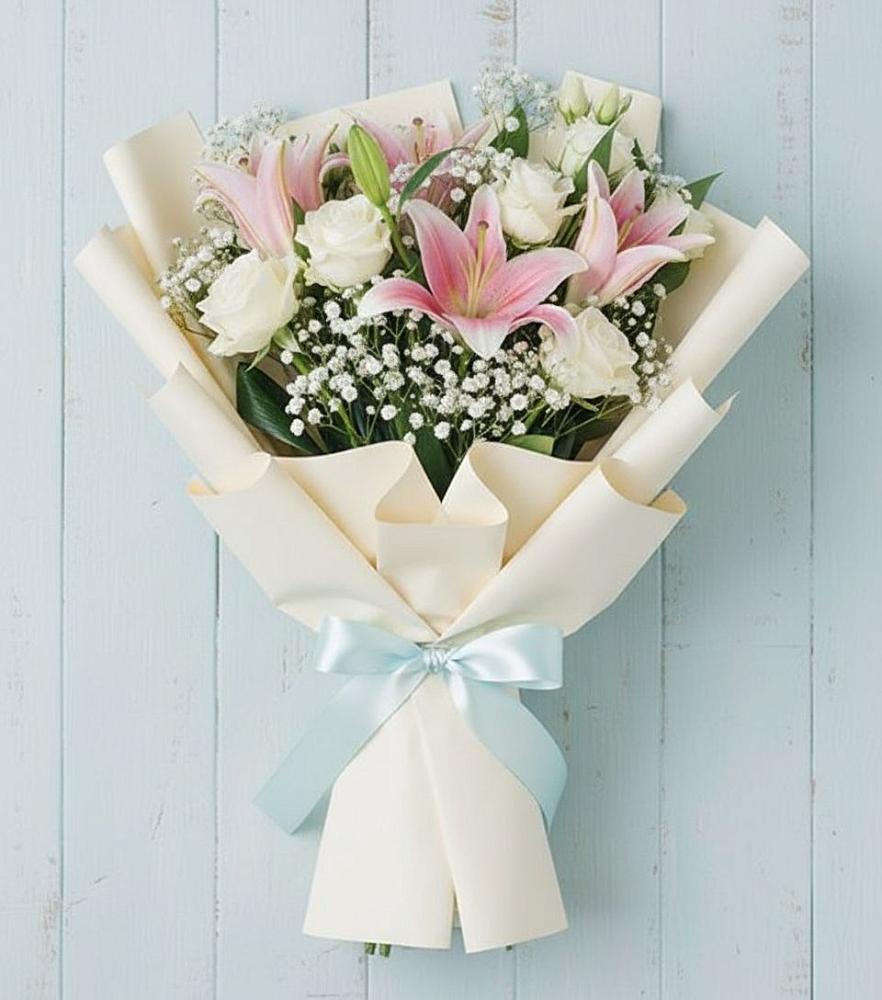 Букет цветов из: Лилии в Лесной Свердловской области