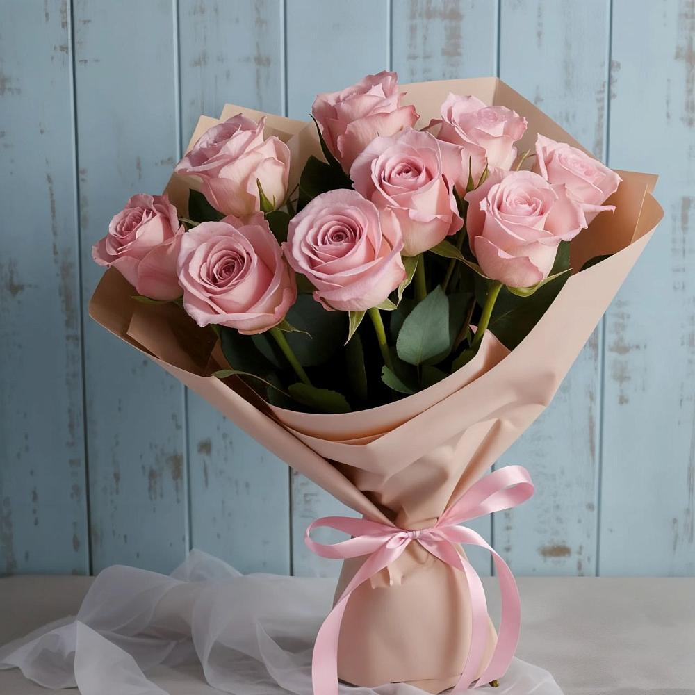 Букет цветов из: Розы в Лесной Свердловской области