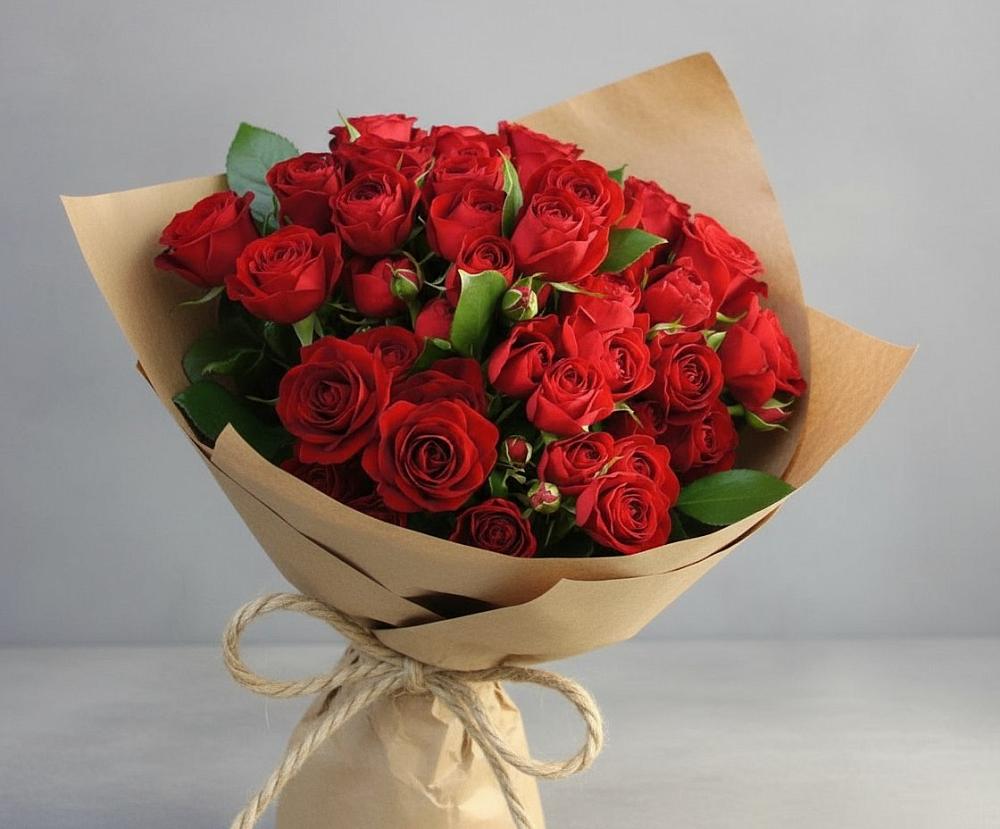 Букет Любовный роман в Лесной Свердловской области