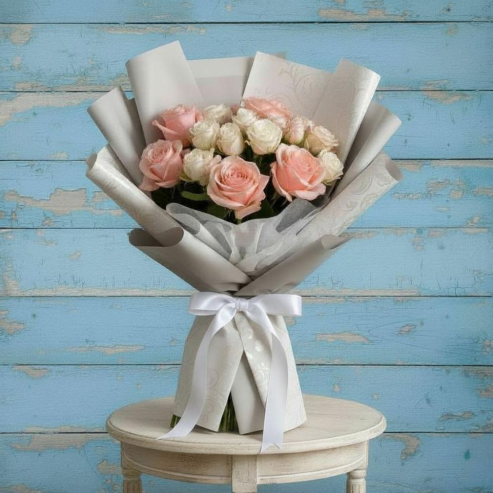 Букет цветов из: Розы в Лесной Свердловской области