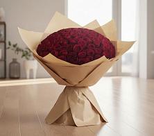Букет 101 Красная роза в Лесной Свердловской области
