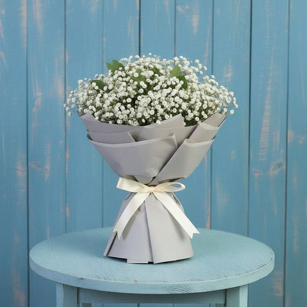 Букет цветов из: Гипсофила в Лесной Свердловской области