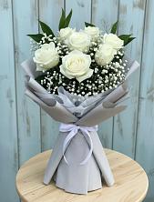 Букет цветов из:  Розы в Лесной Свердловской области
