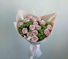 Букет цветов из:  Розы и Хризантемы в Лесной Свердловской области