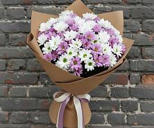 Букет цветов из:  Хризантемы в Лесной Свердловской области