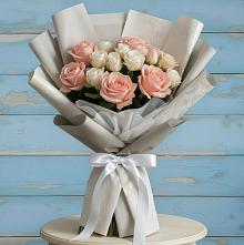 Букет цветов из:  Розы в Лесной Свердловской области