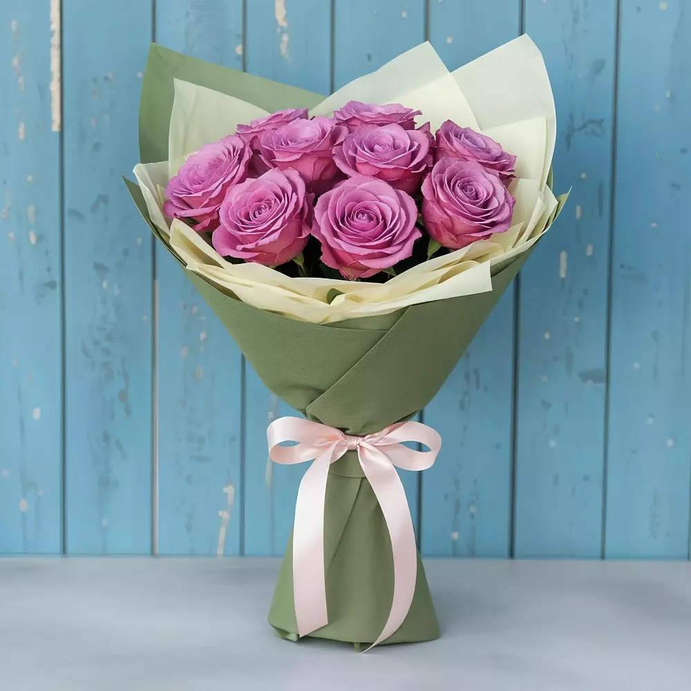 Букет Розы Фёрст Леди в Лесной Свердловской области