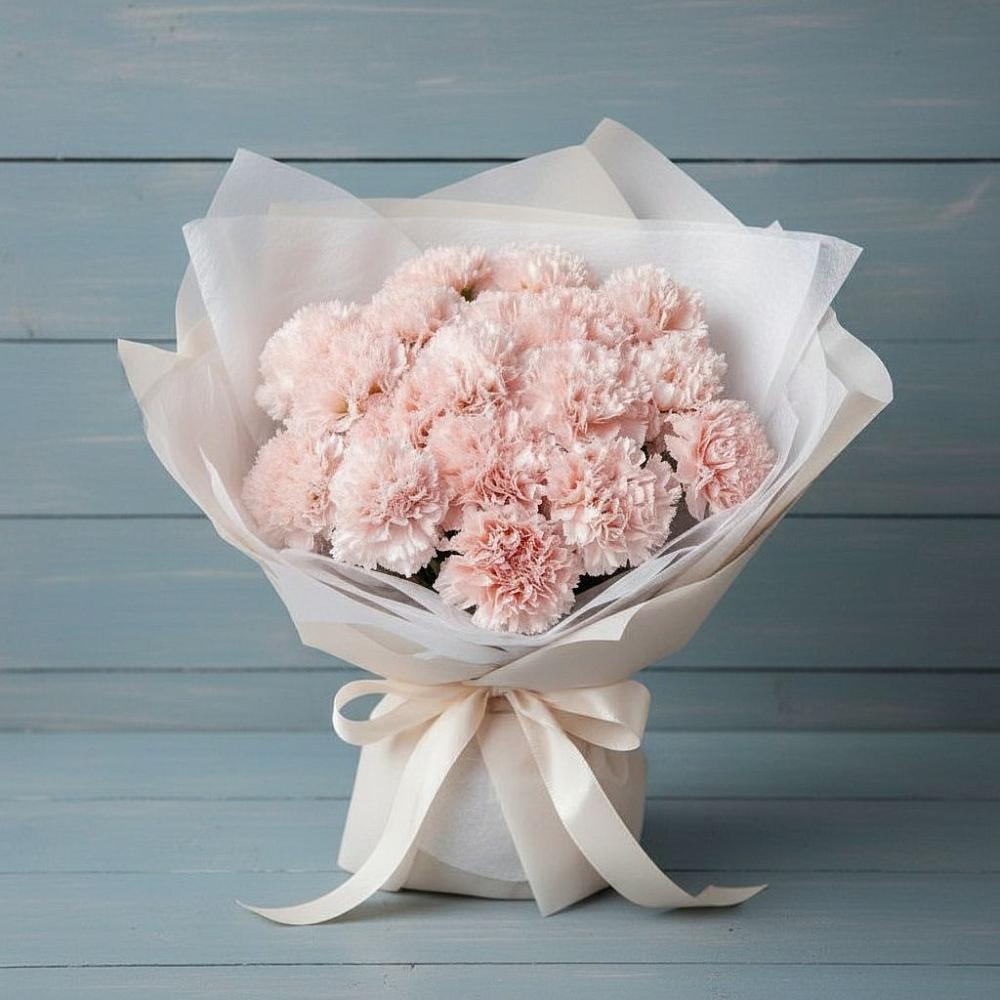 Букет цветов из: Гвоздики в Лесной Свердловской области