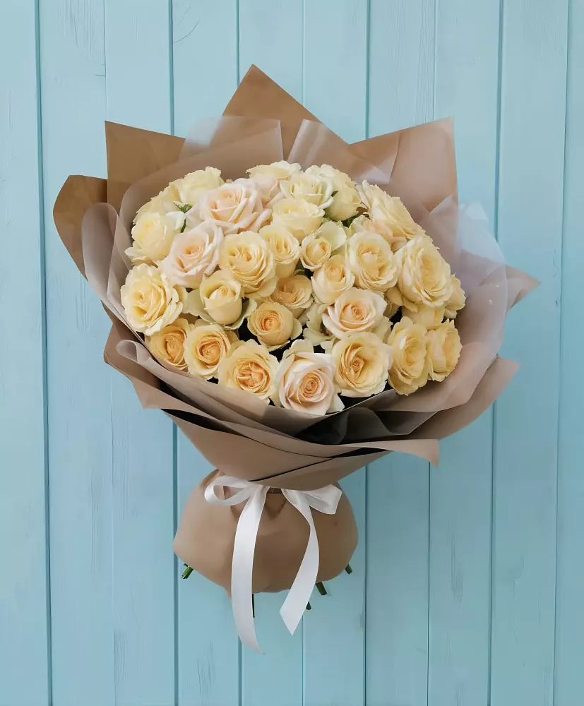 Букет Кремовое облако в Лесной Свердловской области