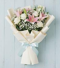 Букет цветов из:  Лилии в Лесной Свердловской области