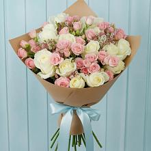 Букет цветов из:  Розы в Лесной Свердловской области
