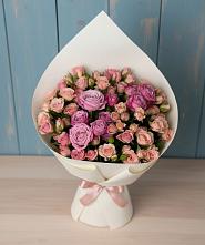 Букет цветов из:  Розы #REPLACE_PRED# Лесной Свердловской области